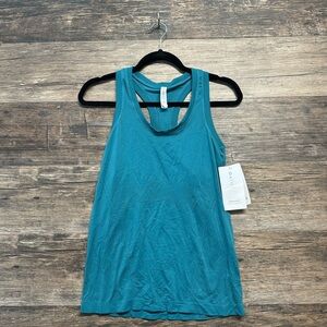 Athleta Teal Racerback Tank Top
